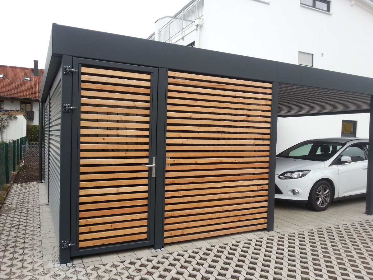 Carport Mit Abstellraum Hinten