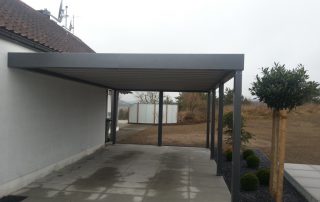 Einzel-Carport mit Wandmontage - BRANDL