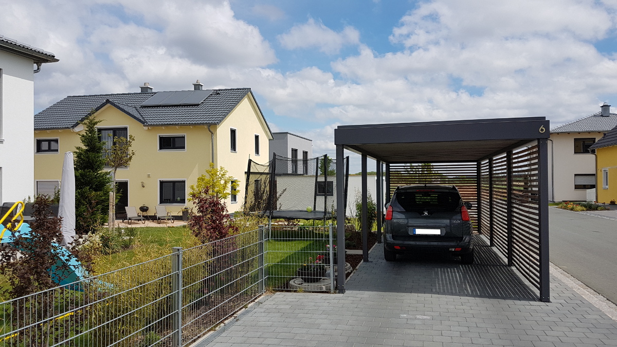Carport Aus Stahl BRANDL