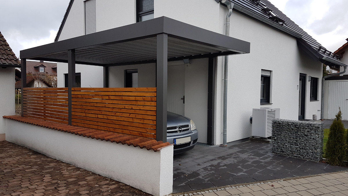 Carport Aus Stahl BRANDL