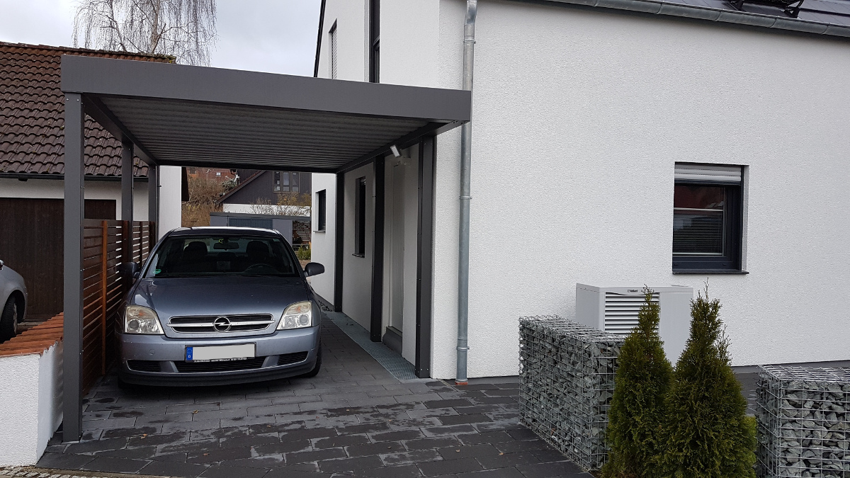 Carport Aus Stahl BRANDL