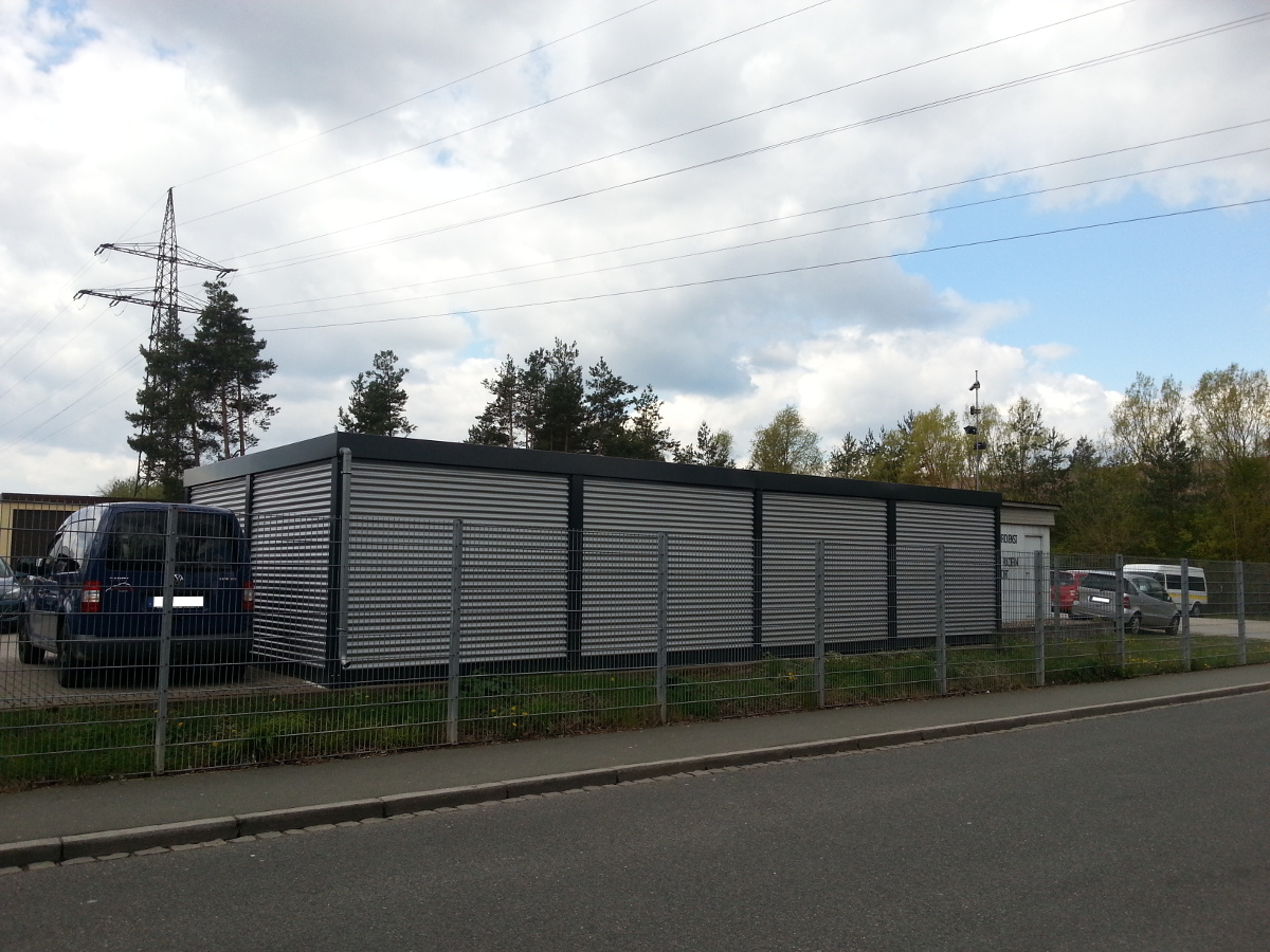 Doppel Carport Als Garage Mit Wandelementen