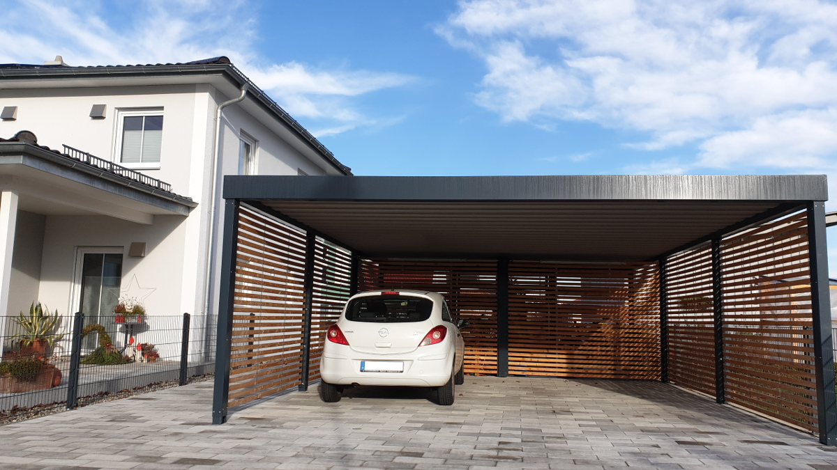 Carport Mit Abstellraum Hinten