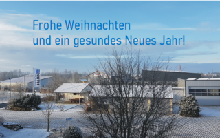 Frohe Weihnachten und ein gesundes Neues Jahr!