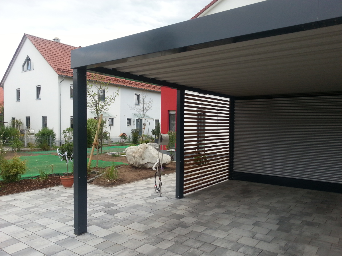 Doppel-Carport - BRANDL