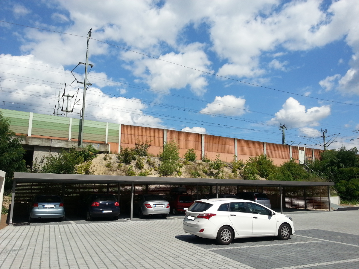 Carport-Reihenanlage - BRANDL