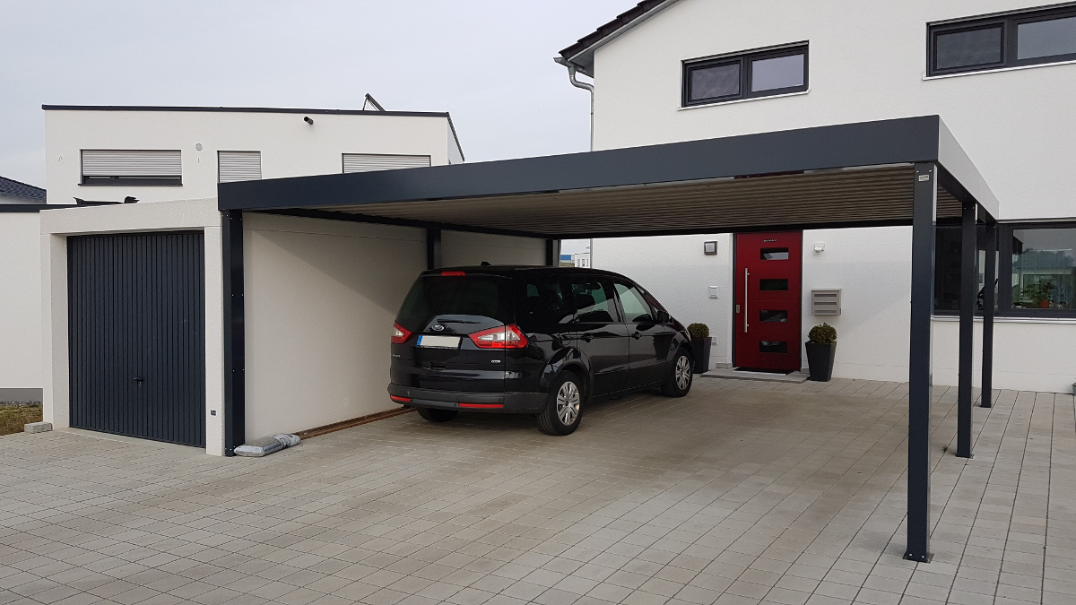 Doppel-Carport - BRANDL