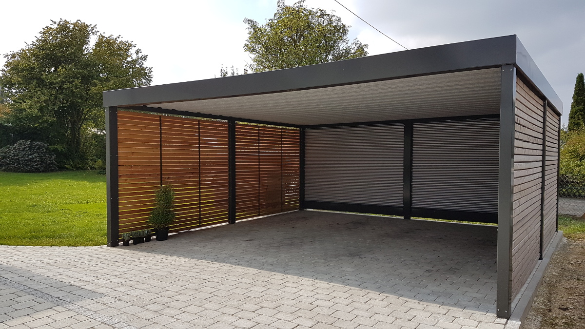 Doppel-Carport - BRANDL