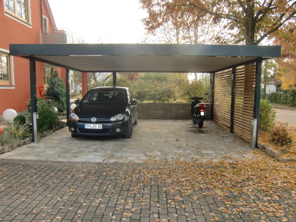 Doppel-Carport - BRANDL