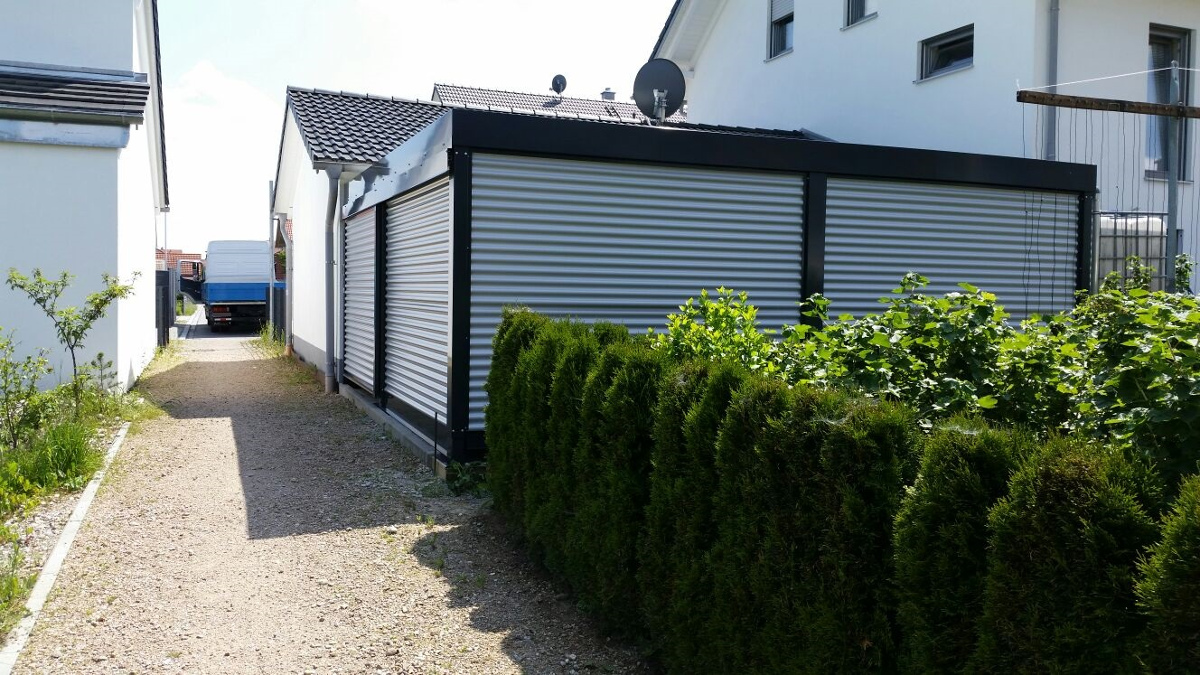 Doppel-Carport - BRANDL