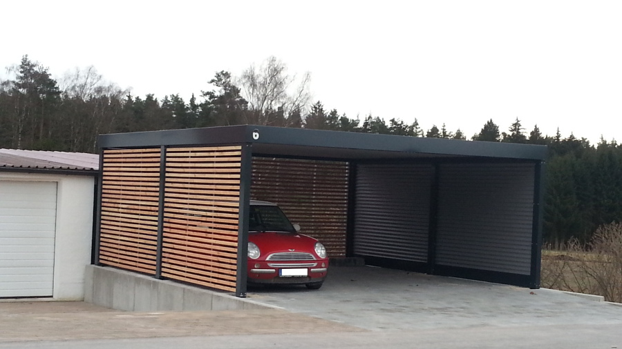 Doppel-Carport - BRANDL