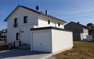 Einzel-Garage aus Stahl mit Sektionaltor - BRANDL